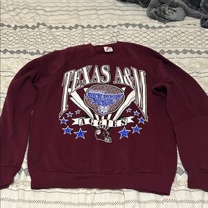 Vintage Texas A&M Maroon Sweater LG